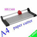 Coupe-papier en guillotine utilisé, papier papier à lettres a4